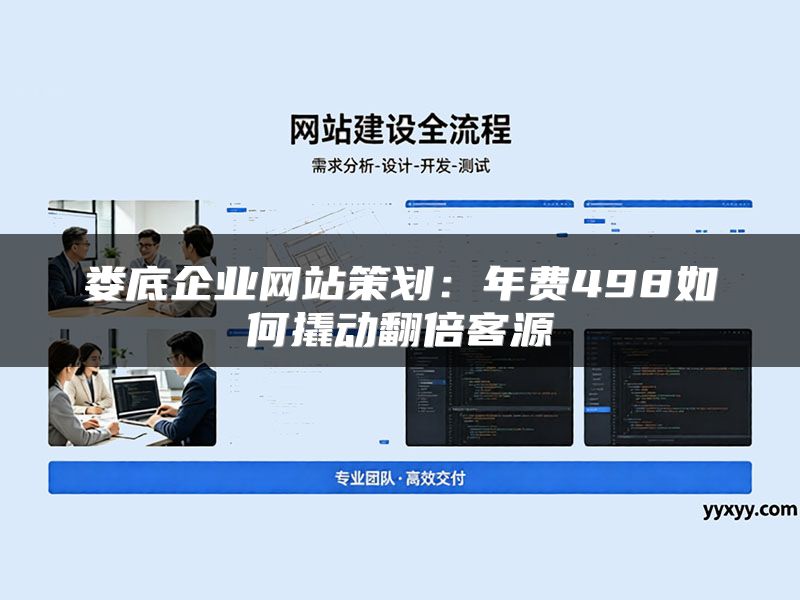 娄底企业网站策划:年费498如何撬动翻倍客源