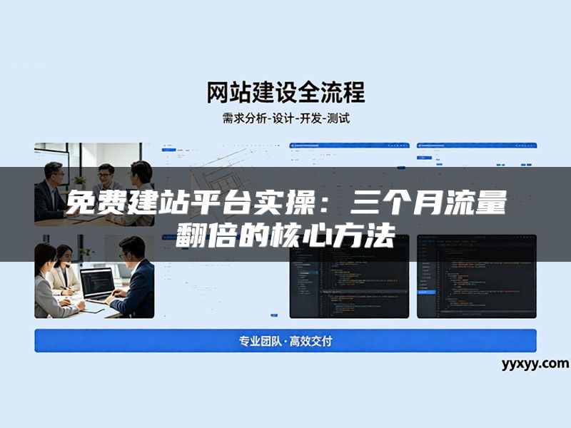 免费建站平台实操：三个月流量翻倍的核心方法