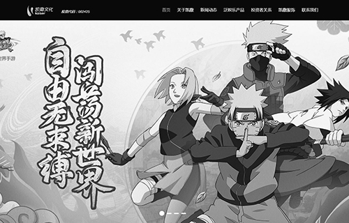 高端文化品牌网站设计案例