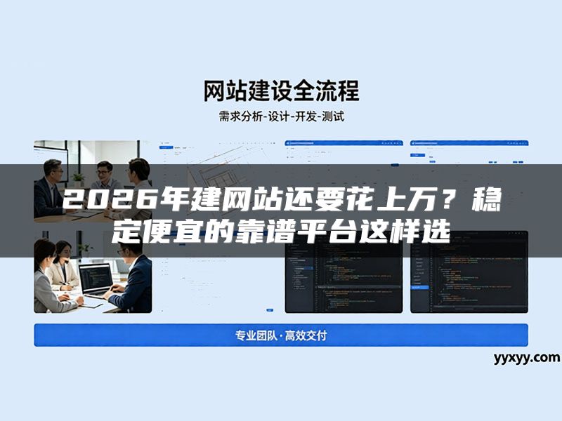 2026年建网站还要花上万？稳定便宜的靠谱平台这样选